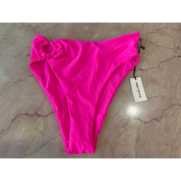 superdown Tyler Bikini Bottoms in Pink X-Small New Womens Swimsuit - Picture 5 of 9